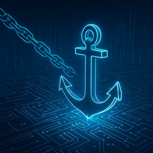 Verankerung digital festigung kategorie digital futuristisch ohne Text